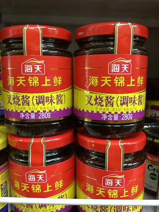 海天锦上鲜叉烧酱（调味酱）280g
