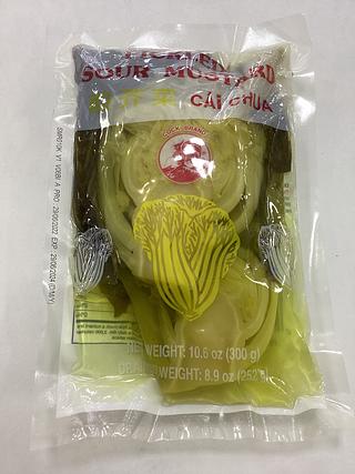 泰国进口-公鸡牌-酸芥菜 300g