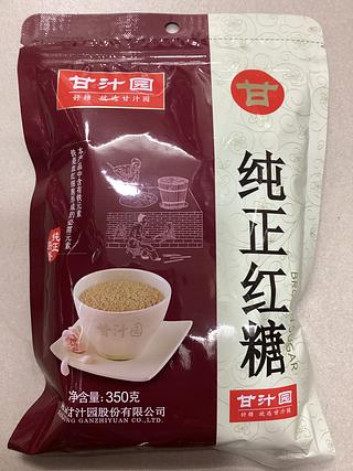 甘汁园-纯正红糖 350克