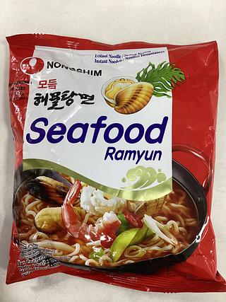 韩国进口-农心海鲜拉面 （袋装）125g