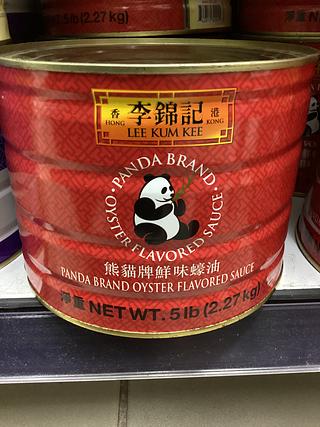 李锦记—熊猫牌鲜味蚝油 2.27kg