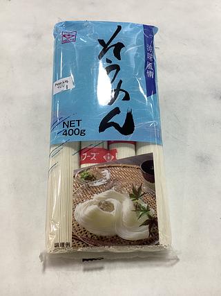 日本进口-纪伊清汤素面条凉拌龙须挂面400g