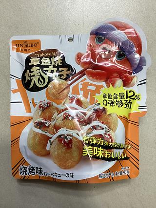 章鱼烧烧丸子（烧烤味）90克