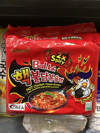 韩国进口—三养双重辣火鸡面（内有5包）