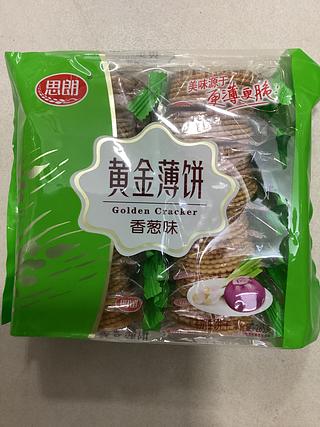 思朗香葱味黄金薄饼干285g