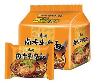 康师傅方便面 卤香牛肉面 经典袋