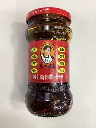 老干妈—风味豆豉油制辣椒 280g
