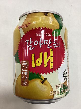 韩国进口-海太梨子汁 238ml