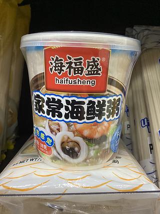 海福盛-家常海鲜粥 38克（开水冲泡5分钟,现煮的感觉）