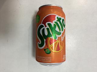 sukita 橙子味汽水 350ml