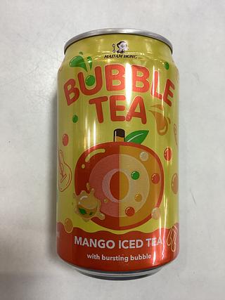 台湾进口-洪大妈-芒果冰茶与爆珠 320ml