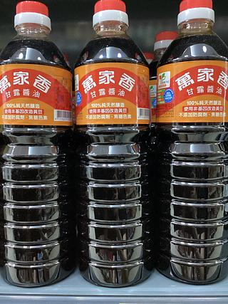 万家香甘露酱油 1000ml