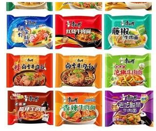 康师傅方便面袋装系列