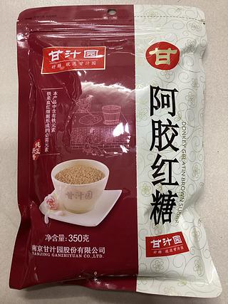 甘汁园-阿胶红糖 350克