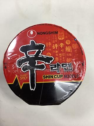 韩国进口 农心辣白菜杯面 56g（小碗）